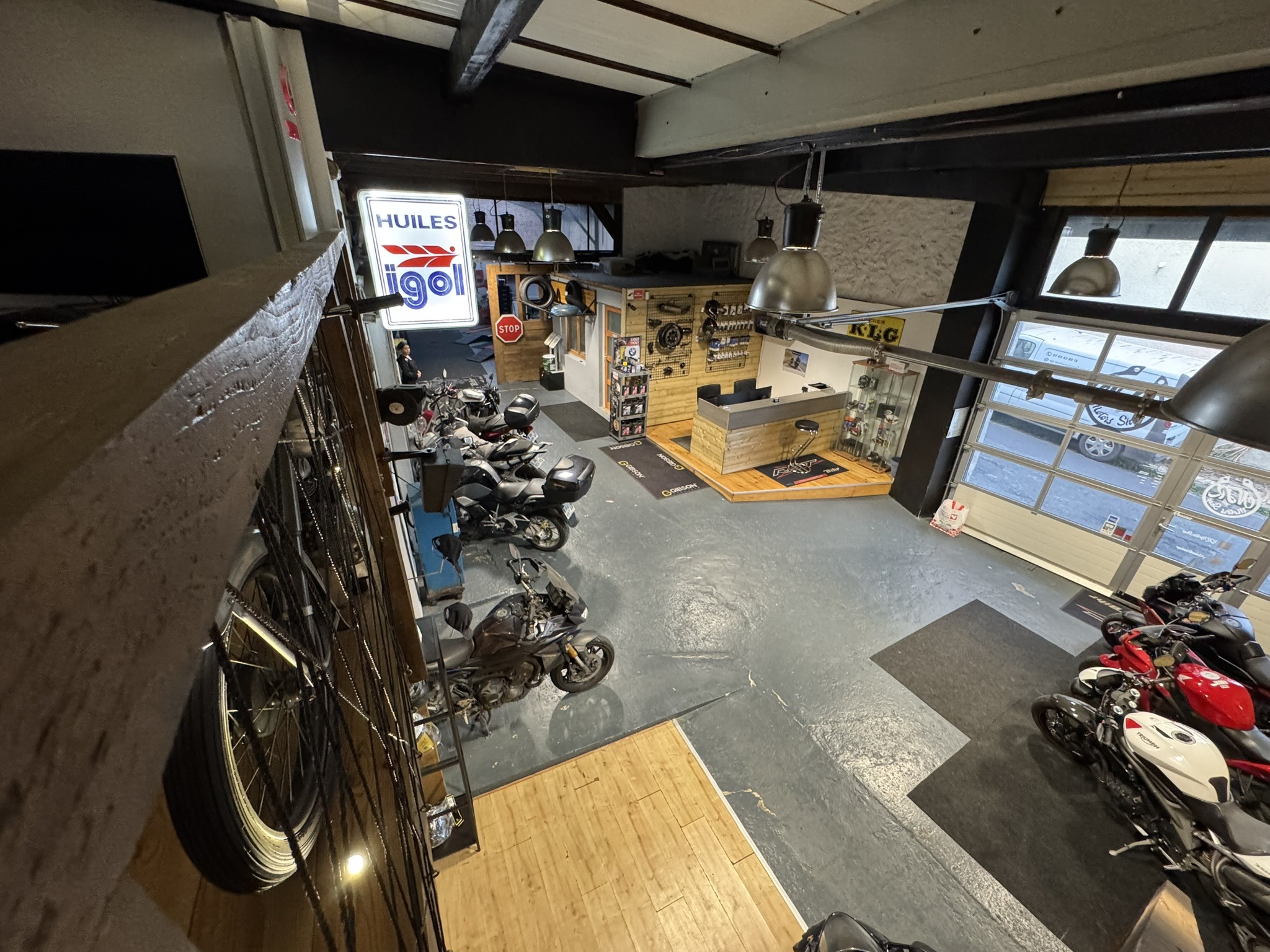 Zone d'accueil de NJR Motors